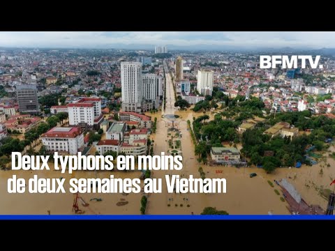 Vietnam: des crues record font au moins huit morts et cinq portés disparus
