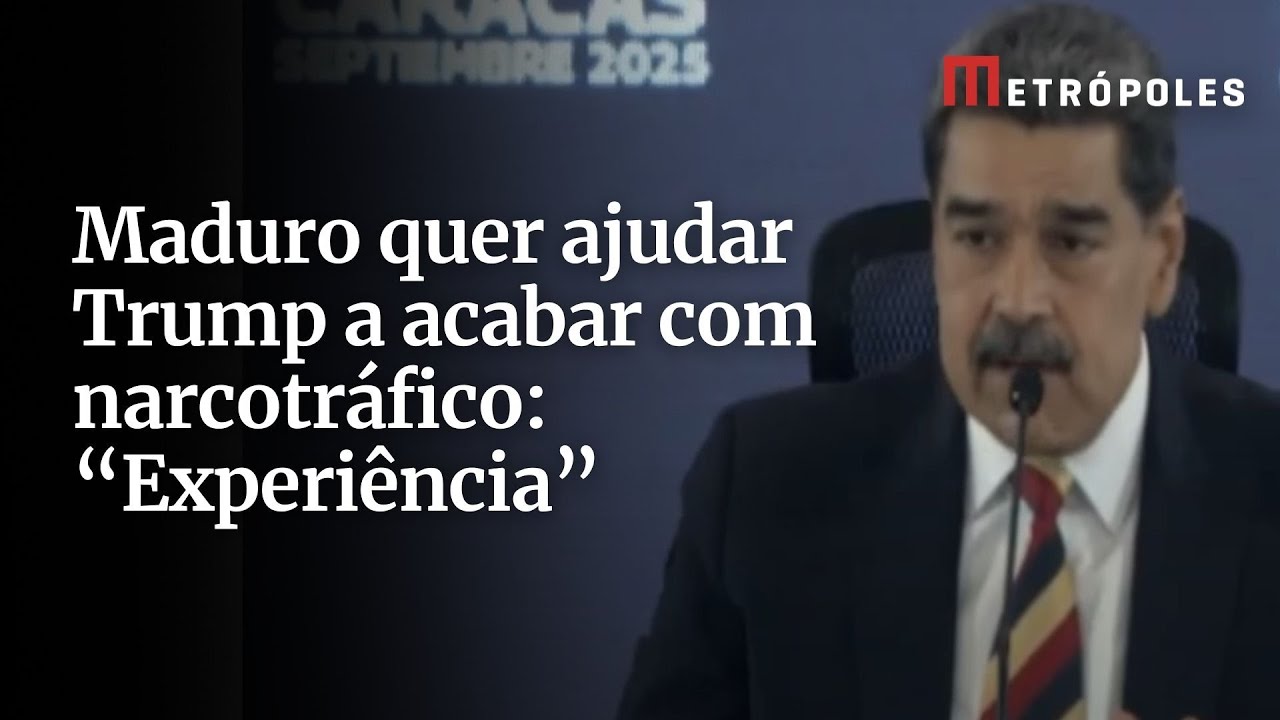 Maduro quer ajudar Trump a acabar com narcotráfico Experiência