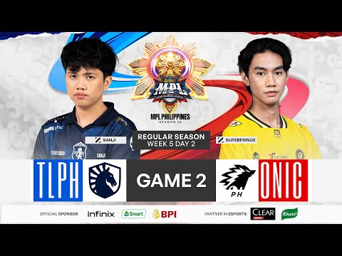 MPL PH S16 - W5D2 - TLPH VS ONIC GAME 2