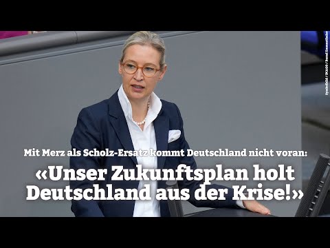 Unser Zukunftsplan holt Deutschland aus der Krise! - Alice Weidel - AfD