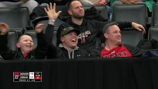DU vs UNO (Ronnie Harrell Jr #25 Red)
