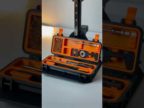 3D printed soldering iron rugged case 🧰 #3dprinting #3d #3dprinted #bambulab #diy #asmr #soldering
