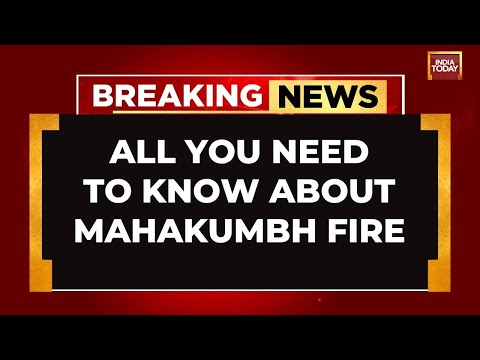 Massive Fire At Mahakumbh Sector 19 In Prayagraj, Over 500 Tents Gutted, Yogi At Spot | India Today