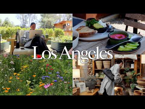 LA diaries ♡ antique shopping, house decor updates, Calamigos Ranch Malibu, Santa Barbara roadtrip