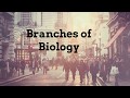 Branches of Biology and Their Focus