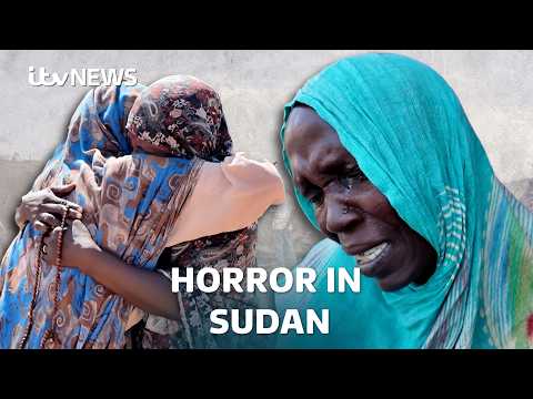 Warnings of genocide: the human costs of the war in Sudan | ITV News