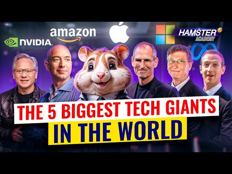 The world's leading tech companies: Amazon, Nvidia, Apple, Microsoft, Meta ⚡️ Hamster Academy