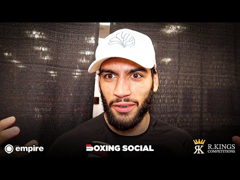 HAMZAH SHEERAZ REACTS TO BRUTAL KO WIN OVER EDGAR BERLANGA