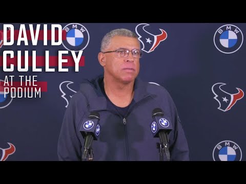 Head Coach David Culley 2021 End of Season Press Conference | Houston Texans video clip