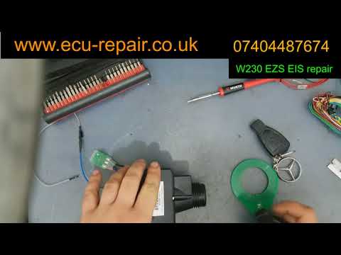 W230 EZS EIS Repair SL500 SL Ignition switch repair