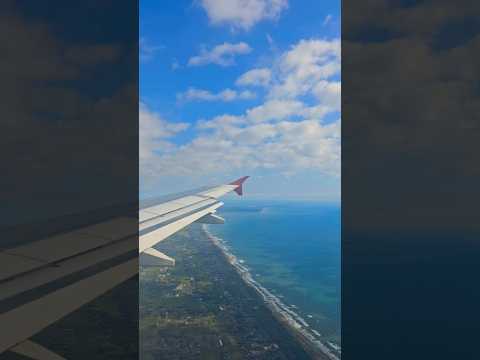 Sped up landing plane video #inthesky #landing #sky