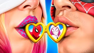 Qu'est-il arrivé à Spider Gwen ? / Harley Quinn ! Un relooking extrême de super-héros !