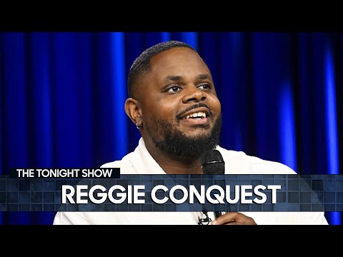 Reggie Conquest Stand-Up: Starting a Book Club, Men in Therapy | The Tonight Show