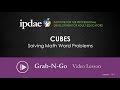 CUBES Method for Solving Math Word Problems
