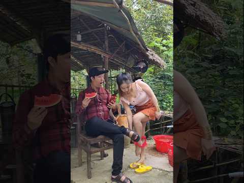 Lazy husband 🤪😁 funny couple 🥰🤣#couple #funny #shorts