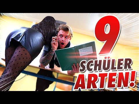 9 ARTEN VON SCHÜLERN !