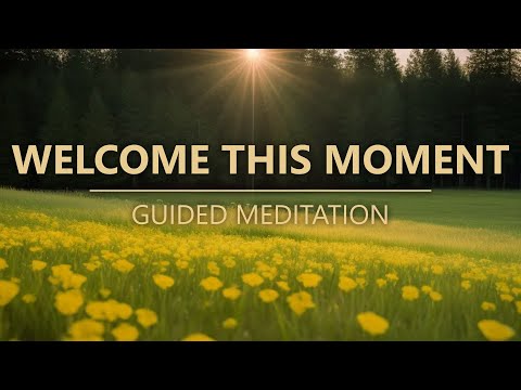 WELCOME THIS MOMENT - Guided Mindfulness Meditation Practice