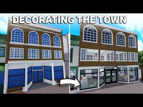 I DESIGNED THE BLOXBURG EMPTY SHOP INTERIORS