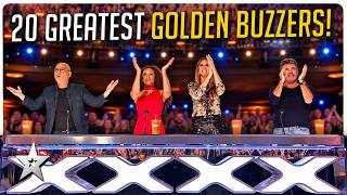 20 UNFORGETTABLE Golden Buzzer Auditions on AGT & BGT!