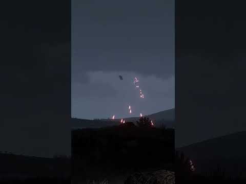 Position struck by Su 25 Fighter Jet!