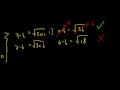 Rational and Irrational Functions