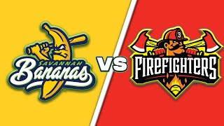 Savannah Bananas vs Firefighters at Petco Park in San Diego, California!