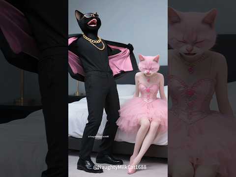 The bad black cat finally got its comeuppance😡😡😂#cat #funny