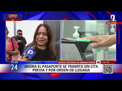 Nuevo sistema de Migraciones: ahora el pasaporte se tramita sin cita previa y por orden de llegada