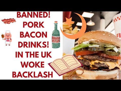 WOKE BROKE & NO PORK NOW AT YOUR FAVOURITE RESTAURANT PLUS BEER & BACON TOO #FIVEGUYS #burgers