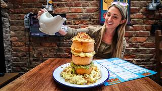 Only 10 Minutes To Finish This Towering Pie and Mash Challenge?! | The Pie Scraper at Piecaramba!