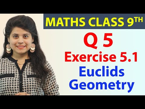 Q 5, Ex 5.1, Chapter 5 - Euclids Geometry, Maths Class 9th, NCERT