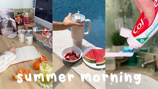 summer mornings to motivate you to not wake up at 1pm
