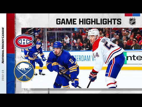 Canadiens @ Sabres 3/27 | NHL Highlights 2023