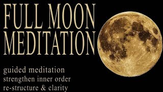 FULL MOON Meditation July 2025 💥 CAPRICORN guided Capricorn Energy cleanse & reorder