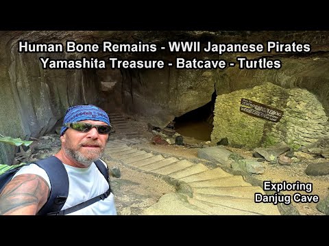 HUMAN BONE REMAINS - WWII JAPANESE PIRATES - YAMASHITA GOLD - Cave Exploring In THE PHILIPPINES