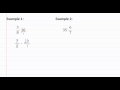 Multiplying Fractions and Whole Numbers