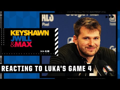 JWill reacts to Luka Doncic coming through for the Mavericks in Game 4 vs. the Warriors | KJM video clip