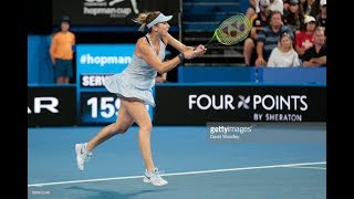 Belinda Bencic - Anastasia Pavlyuchenkova | Hopman Cup 2017