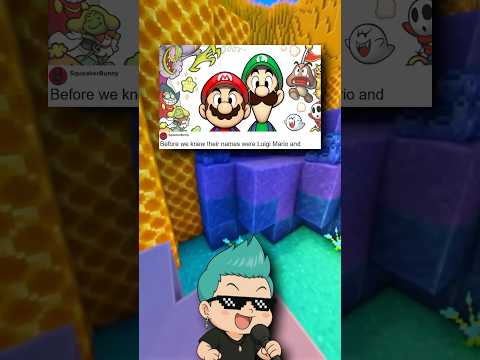 Nintendo Tumblr | A Theory About Luigi & Mario