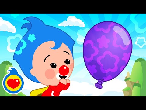 Tengo Un Globito Violeta 🤩🎈 Canciones Infantiles | Plim Plim
