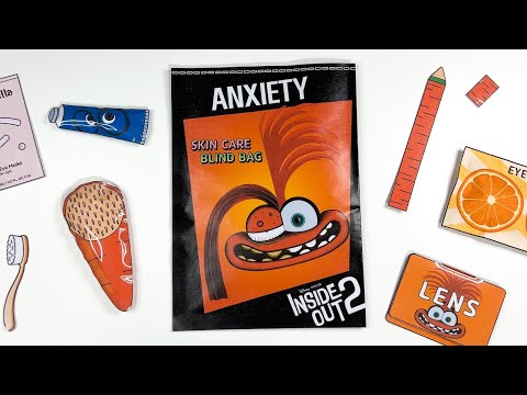 [Paper diy🎈] INSIDE OUT 2 : Anxiety Skincare Blind Bag