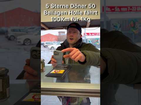 Holle fährt über 100Km für über 1kg besten Döner Deutschlands bei Kalamata Döner Lübeck #viral#döner