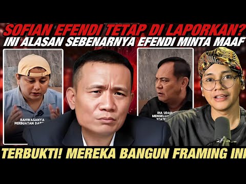 TERBUKTI!! SOFIAN EFENDI TETAP AKAN DI LAPORKAN? SUDAH SAYA PREDIKSI HAL INI || JOKOWI
