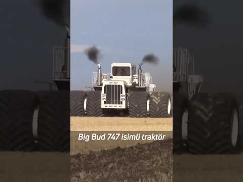 Dünyanın En Büyük Traktörü Big Bud 747! | #shorts #traktör  #meyzileyoutubeshorts