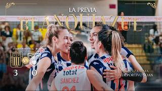 🔥 CUARTOS DE FINAL IDA | ALIANZA LIMA 3-0 DEPORTIVO SOAN | ALIANZA LIMA VÓLEY ⚪️🔵