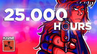 YouTube thumbnail for hJune's video titled 'What 10+ Years of Rust Experience Looks Like…'