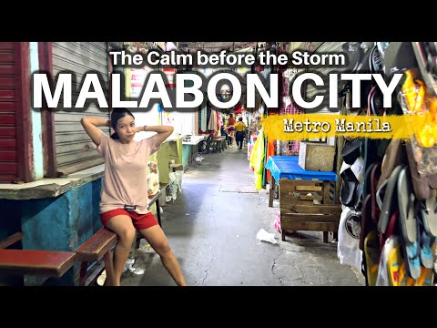 Unfiltered Walk in Malabon City Metro Manila Philippines [4K HDR]