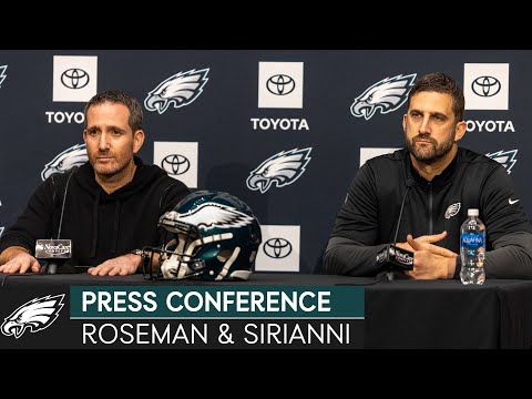 Howie Roseman & Nick Sirianni Discuss 2021 Season, Look Ahead to 2022 | Eagles Press Conference video clip