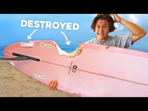 Fixing My Broken Surfboard