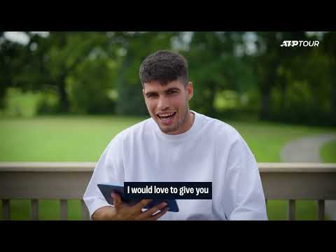 ATP Players ask questions to Carlos Alcaraz 😂